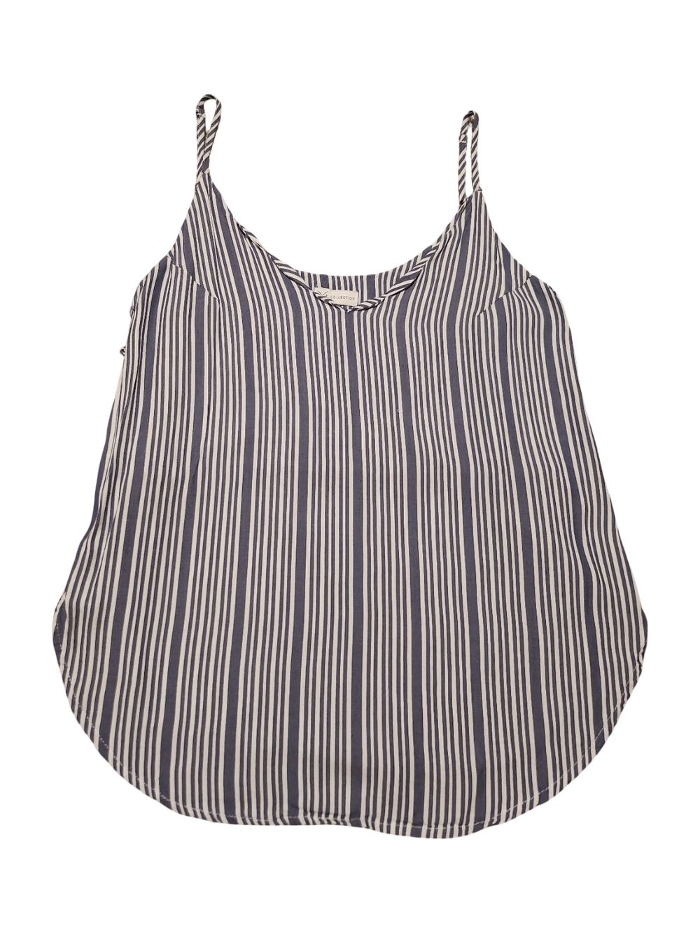 Striped Navy and White Spaghetti Strap Cami